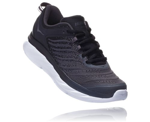 Hoka One One Herre Akasa Versatile Sneaker Road Løpesko Svart/Dark Shadow Norge-59LVO